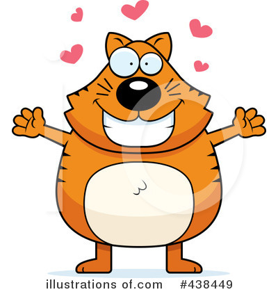 Royalty-Free (RF) Cat Clipart Illustration by Cory Thoman - Stock Sample #438449