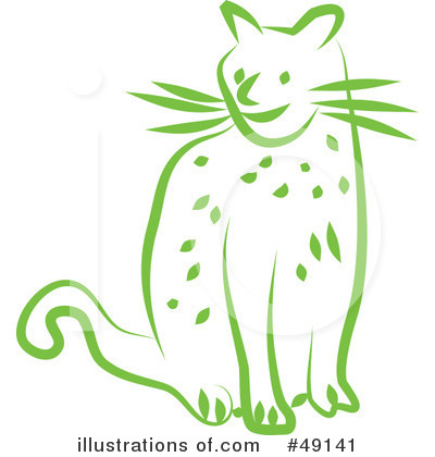 Royalty-Free (RF) Cat Clipart Illustration by Prawny - Stock Sample #49141