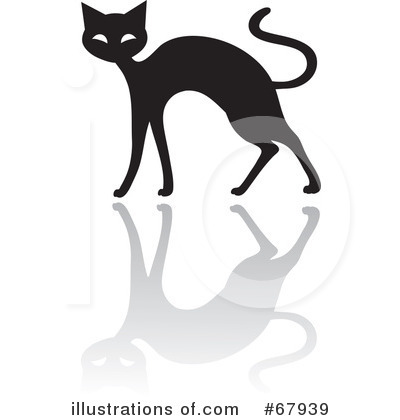 Royalty-Free (RF) Cat Clipart Illustration by Rosie Piter - Stock Sample #67939
