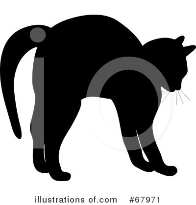 Royalty-Free (RF) Cat Clipart Illustration by Pams Clipart - Stock Sample #67971