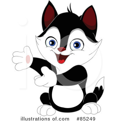 Royalty-Free (RF) Cat Clipart Illustration by yayayoyo - Stock Sample #85249