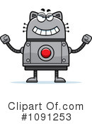 Cat Robot Clipart #1091253 by Cory Thoman