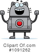 Cat Robot Clipart #1091262 by Cory Thoman