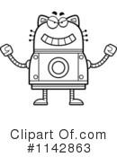 Cat Robot Clipart #1142863 by Cory Thoman