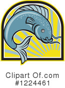 Catfish Clipart #1224461 by patrimonio