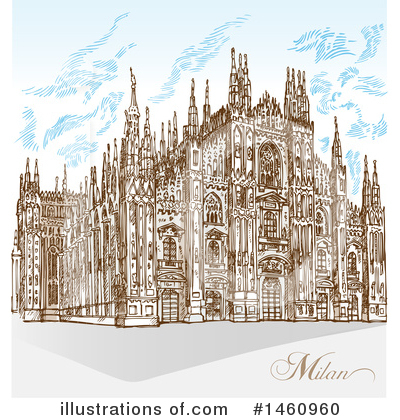 Cathedral Clipart #1460960 by Domenico Condello