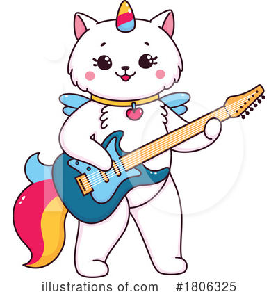 Royalty-Free (RF) Caticorn Clipart Illustration by Vector Tradition SM - Stock Sample #1806325