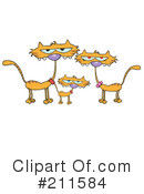 Cats Clipart #211584 by Hit Toon