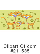 Cats Clipart #211585 by Hit Toon