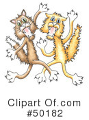 Cats Clipart #50182 by C Charley-Franzwa
