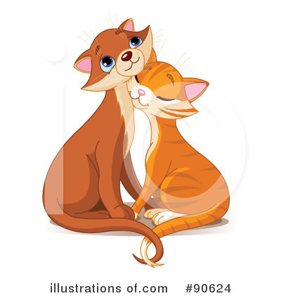 Ginger Cat Clipart #90624 by Pushkin