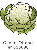 Cauliflower Clipart #1336090 by Vector Tradition SM