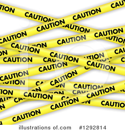 Royalty-Free (RF) Caution Clipart Illustration by KJ Pargeter - Stock Sample #1292814