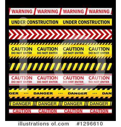Royalty-Free (RF) Caution Clipart Illustration by Vector Tradition SM - Stock Sample #1296610