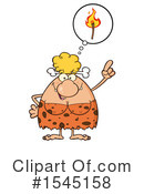 Cave Woman Clipart #1545158 by Hit Toon