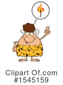 Cave Woman Clipart #1545159 by Hit Toon