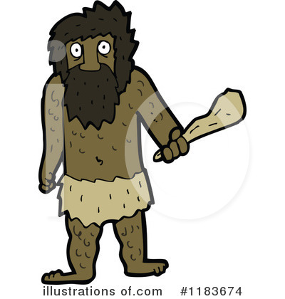 Caveman Clipart #1183674 by lineartestpilot