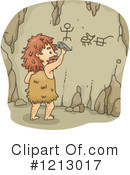 Caveman Clipart #1213017 by BNP Design Studio