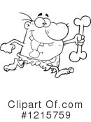 Caveman Clipart #1215759 by Hit Toon