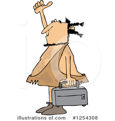 Hitchhiking Clipart #1254308 by djart