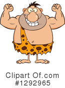 Caveman Clipart #1292965 by Hit Toon