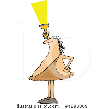 Royalty-Free (RF) Caveman Clipart Illustration by djart - Stock Sample #1296369
