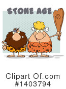 Caveman Clipart #1403794 by Hit Toon