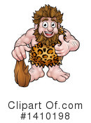 Caveman Clipart #1410198 by AtStockIllustration