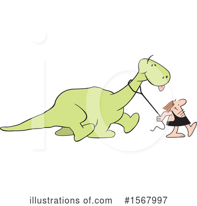 Dinosaur Clipart #1567997 by Johnny Sajem