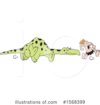 Dinosaur Clipart #1568399 by Johnny Sajem