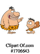 Caveman Clipart #1706643 by Hit Toon