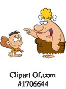 Caveman Clipart #1706644 by Hit Toon