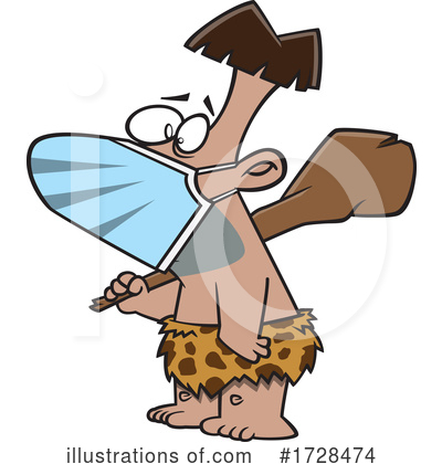 Neanderthal Clipart #1728474 by toonaday