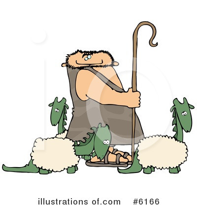 Royalty-Free (RF) Caveman Clipart Illustration by djart - Stock Sample #6166