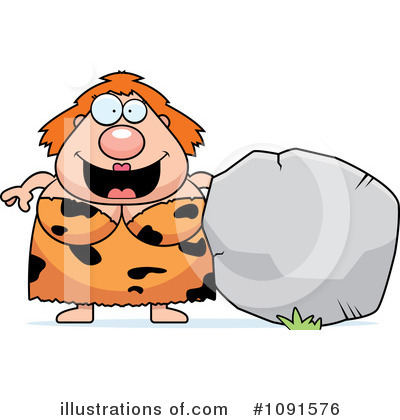 Royalty-Free (RF) Cavewoman Clipart Illustration by Cory Thoman - Stock Sample #1091576
