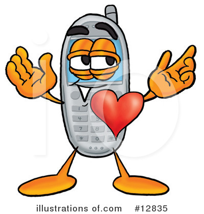 Love Heart Clipart #12835 by Mascot Junction