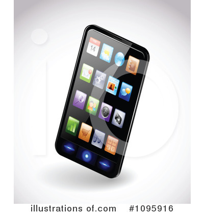 Cell Phone Clipart #1095916 by TA Images