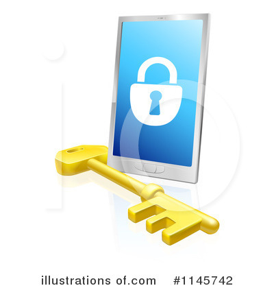 Lock Clipart #1145742 by AtStockIllustration