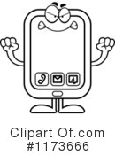 Cell Phone Clipart #1173666 by Cory Thoman