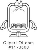 Cell Phone Clipart #1173668 by Cory Thoman