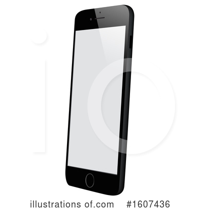 Royalty-Free (RF) Cell Phone Clipart Illustration by dero - Stock Sample #1607436