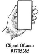 Cell Phone Clipart #1705385 by AtStockIllustration