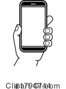 Cell Phone Clipart #1794744 by AtStockIllustration
