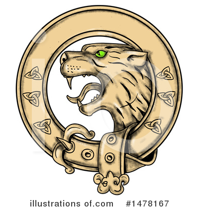 Royalty-Free (RF) Celtic Clipart Illustration by patrimonio - Stock Sample #1478167