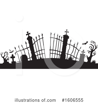 Graveyard Clipart #1606555 by visekart