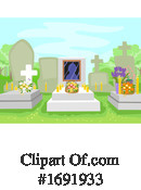 Cemetery Clipart #1691933 by BNP Design Studio