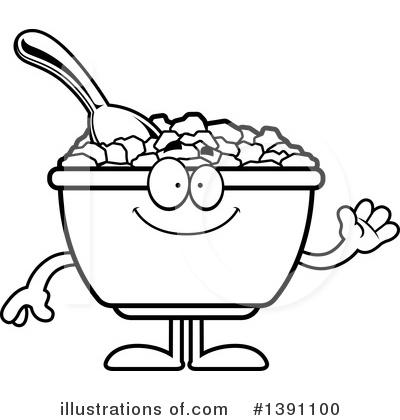 Royalty-Free (RF) Cereal Mascot Clipart Illustration by Cory Thoman - Stock Sample #1391100
