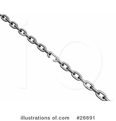Royalty-Free (RF) Chain Clipart Illustration by KJ Pargeter - Stock Sample #26691
