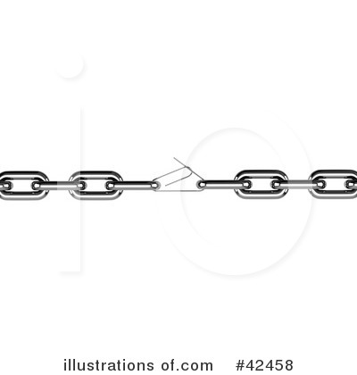 Royalty-Free (RF) Chain Clipart Illustration by stockillustrations - Stock Sample #42458