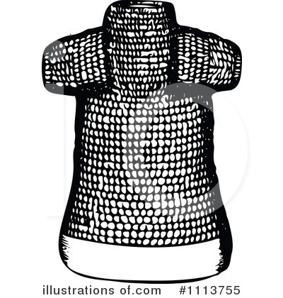 Royalty-Free (RF) Chainmail Clipart Illustration by Prawny Vintage - Stock Sample #1113755